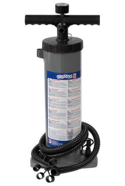 Насос для лодки ручной BRAVO 6М (2x2500 cc max 600mbar) с манометром