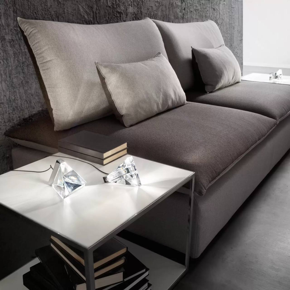 Table design lamp Tripla by Fabbian