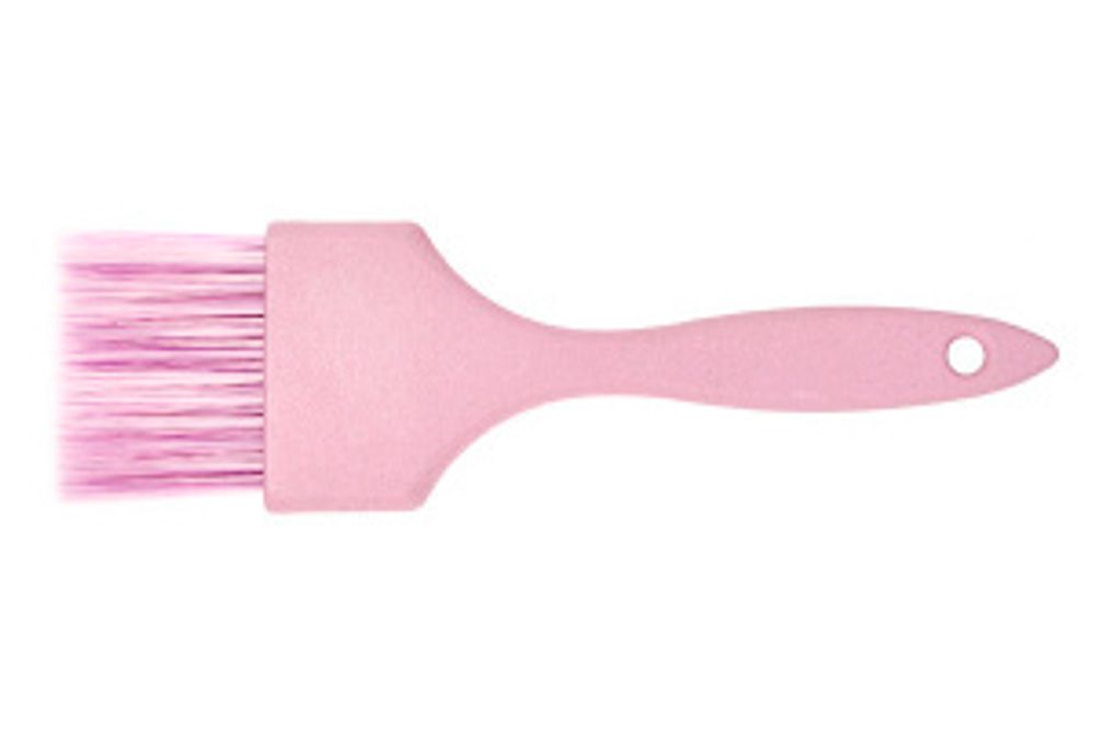 Кисточка для окрашивания волос Harizma, розовая (h10921C)