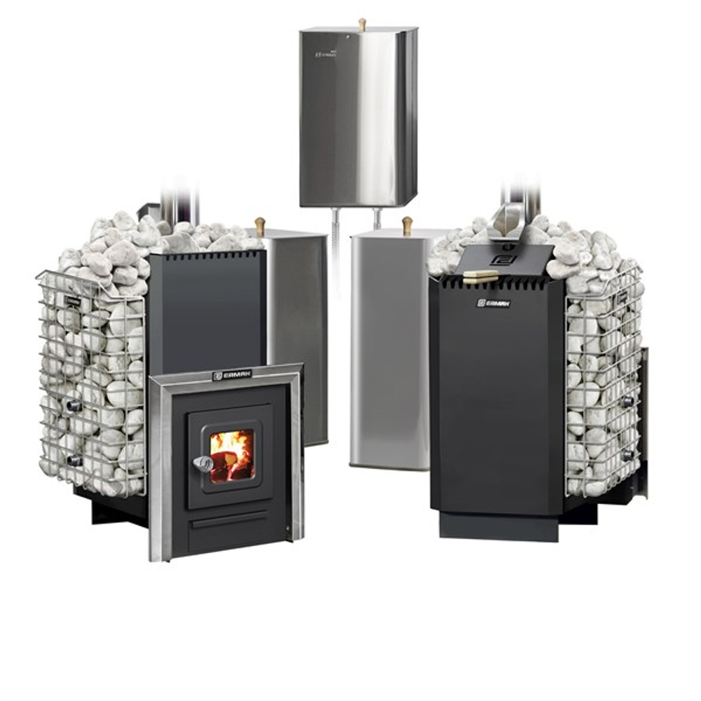 Дровяная печь для бани ЕРМАК 12 СТАНДАРТ