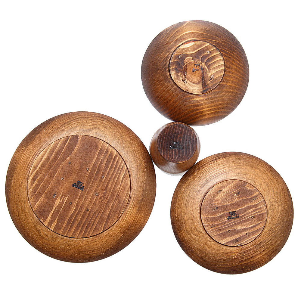 Набор деревянных тарелок Art of Siberia из сибирской пихты 3 шт TN33