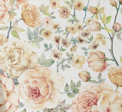 Пододеяльник 200x200 Elegante Princess Rose персиковый