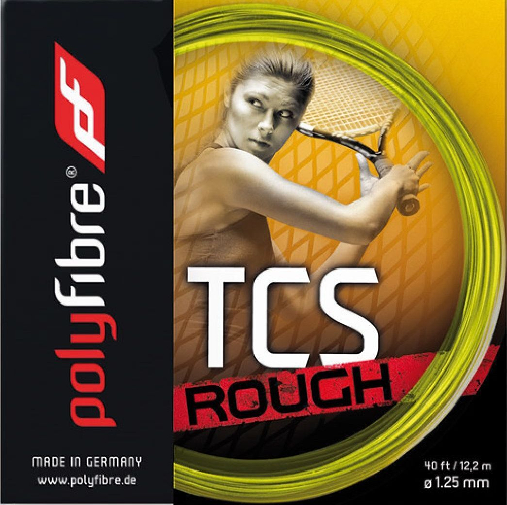 Теннисные струны Polyfibre TCS Rough (12,2 m) - желтый