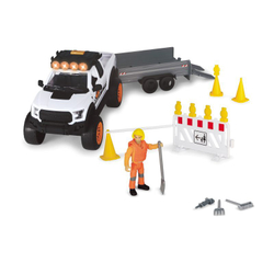 Playlife Игровой набор Машинка ремонт дороги с экскаватором, 22 аксессуара, 40,5 см 3838004