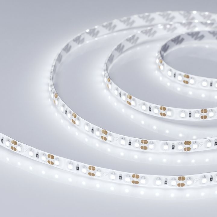 Светодиодная влагозащищенная лента Arlight 9,6W/m 120LED/m 2835SMD холодный белый 5M 014637(2)