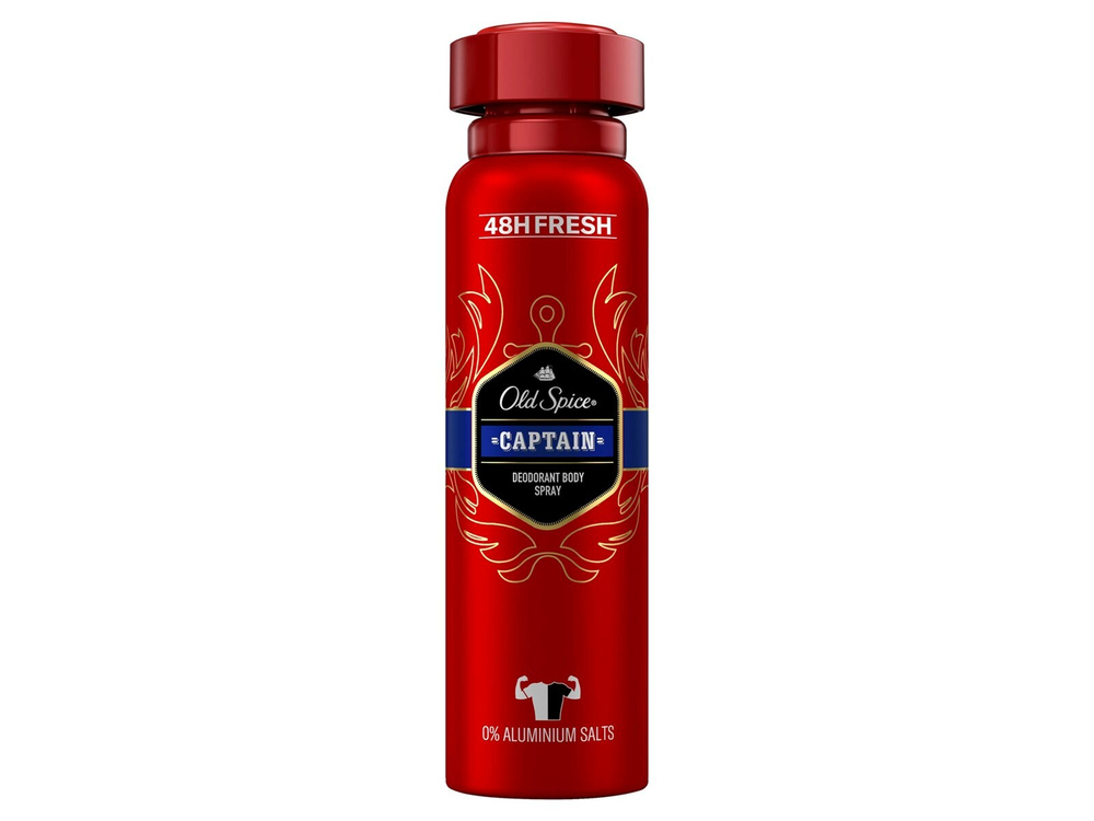 OLD SPICE Дезодорант-спрей мужской Captain, 150 мл