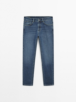 Massimo Dutti Джинсы Slim Fit, индиго