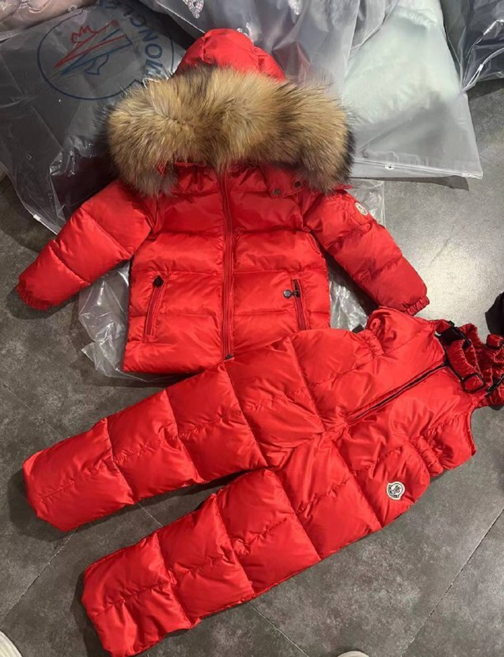 Детский зимний костюм Moncler
