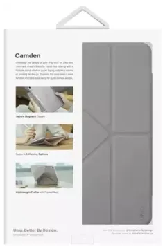 Uniq Чехол Uniq Camden для iPad 10.9 (2022 10th Gen), серый