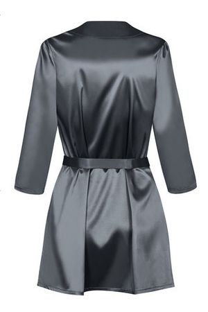 Комплект Satinia Robe Grey Obsessive