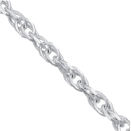 Цепь "Форцатина Допиа с алмазной гранью"