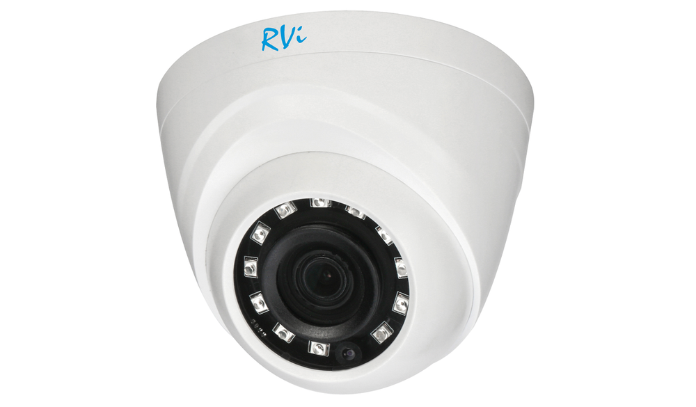 RVI-1ACE400 (2.8) WHITE 4Мп Купольная видеокамера