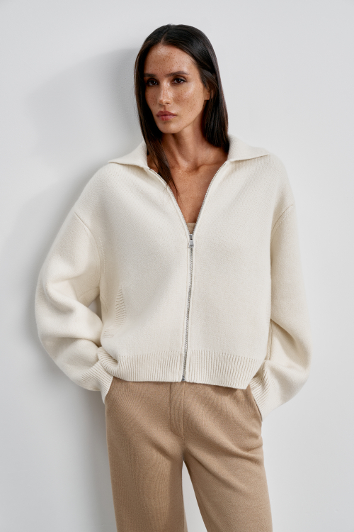 Бомбер DEEMA, молочный