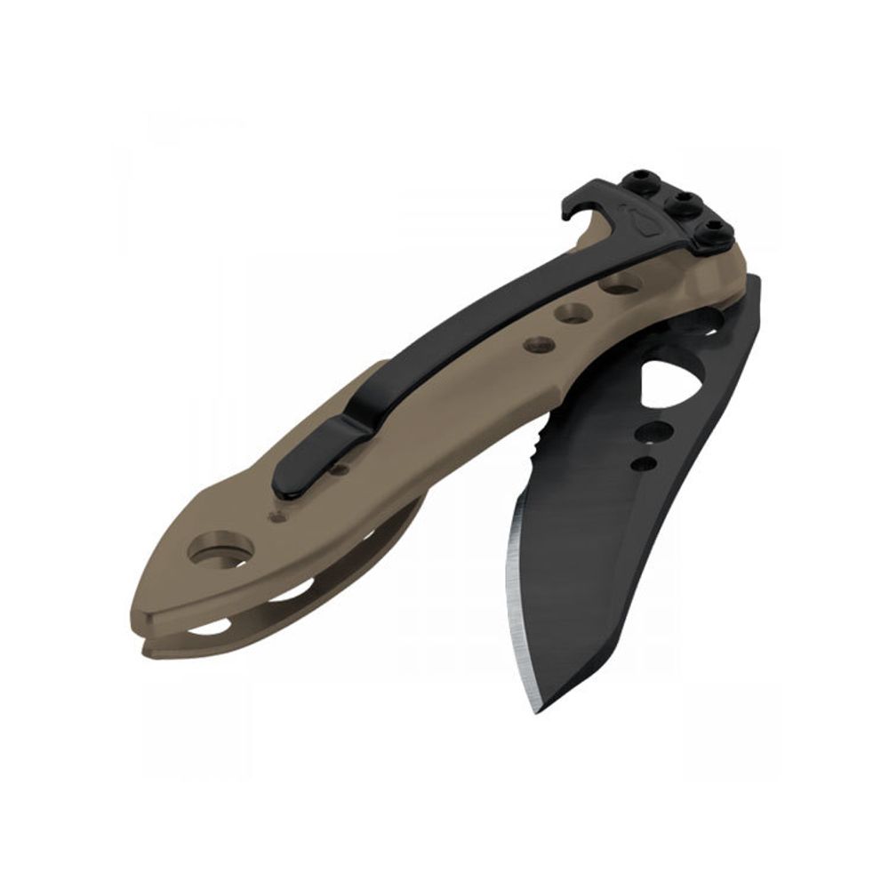 Нож Leatherman Skeletool KBX 2 функции коричневый (832615)