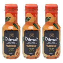 Холодный чай Dilmah чёрный Персик 330 мл, 6 шт