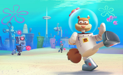 SpongeBob SquarePants: Battle for Bikini Bottom - Rehydrated (диск для PS4, интерфейс и субтитры на русском языке)