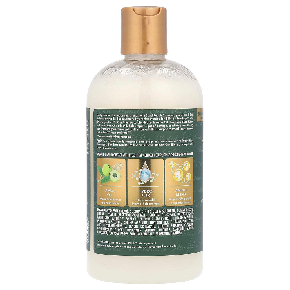 SheaMoisture, Bond Repair, шампунь, масло амлы, 384 мл (13 жидк. унц.)