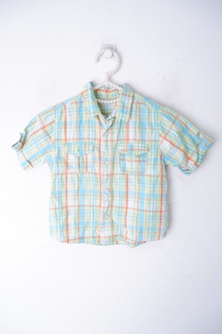 Рубашка George в клетку на 2/3 года