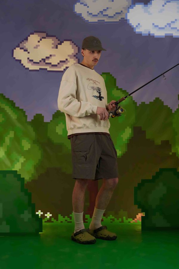 Толстовка Fly Fishing Beige - фото 5
