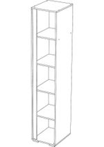 МС РЭД Пенал-1 с полками