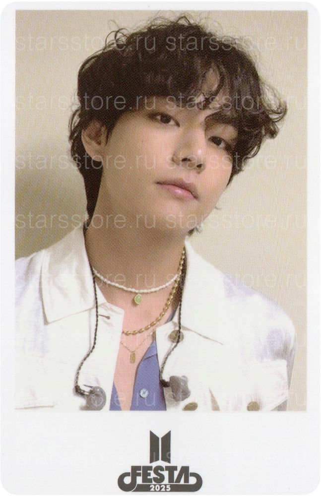 Полароид V BTS - FESTA 2025 (weverse shop) Полароид V BTS - FESTA 2025 (weverse shop)