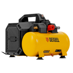 Компрессор  DLS750/6 безмасляный малошумный 750 Вт, 140 л/мин,ресивер 6 л Denzel