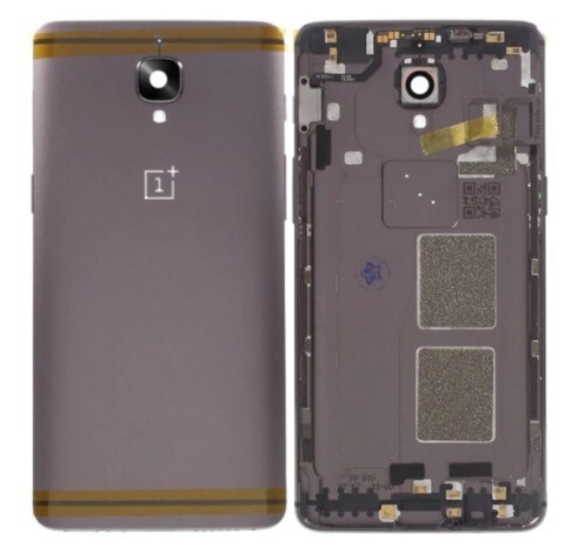 Задняя крышка для OnePlus 3 Three серая (Graphite)