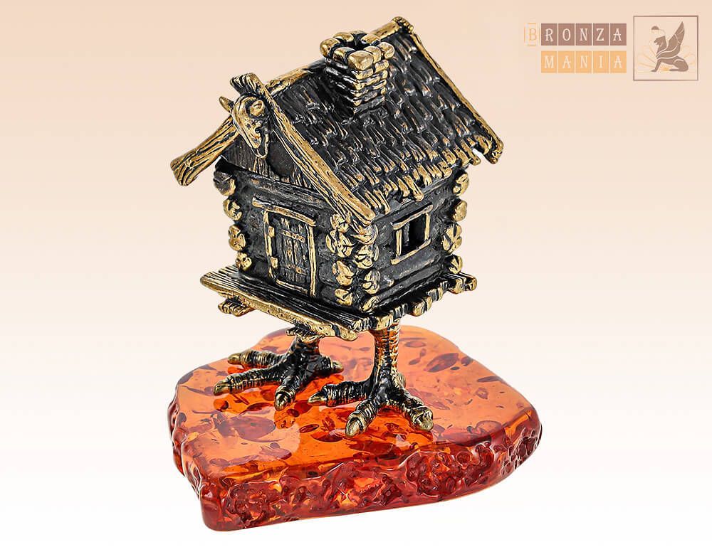 фигурка Избушка на янтаре