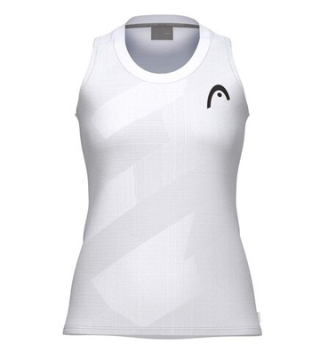 Женский топ теннисный Head Pro Tank - white
