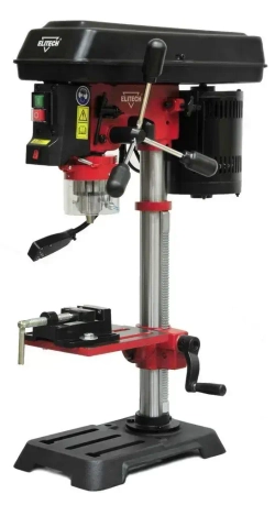 Станок сверлильный ELITECH СТС 5525ПЛ (550Вт., 12 скоростей, лазерный указатель, стол чугун, тиски 65 мм) 186130