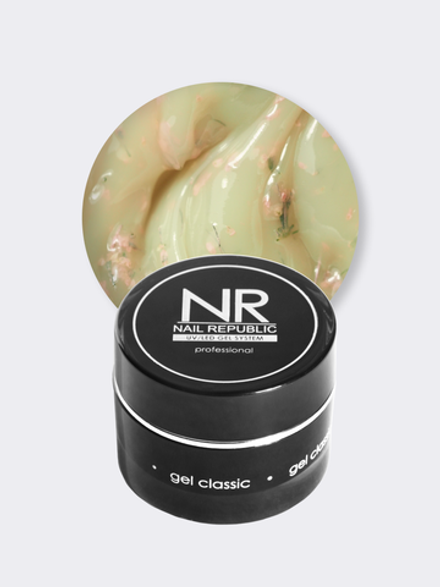 NR Gel Garden - Гель для моделирования с сухоцветами №297, 15 гр