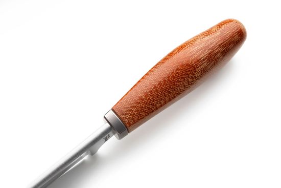 Нож фиксированный Lion Steel Willy WL1 CVN - сталь М390, рукоять канвас микарта, ножны кожа