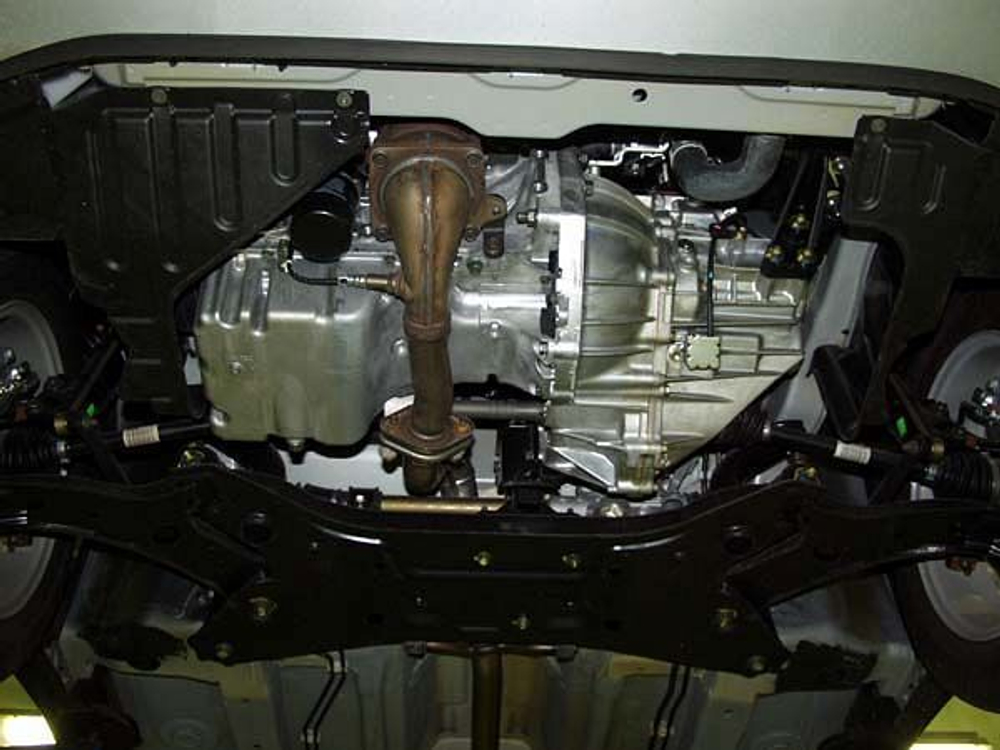 Защита картера и КПП Sheriff для Suzuki Swift III 2004-2011 арт.23.0827