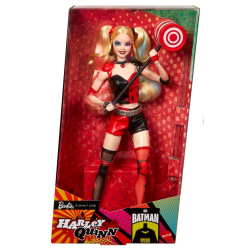 Коллекционная кукла Barbie Signature - Harley Quinn DC Batman HRM84