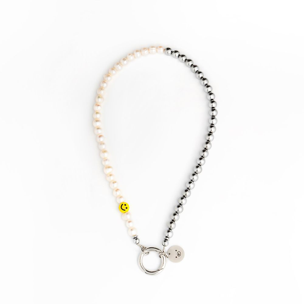 Ожерелье Before.Swine Half&Half Pearl White