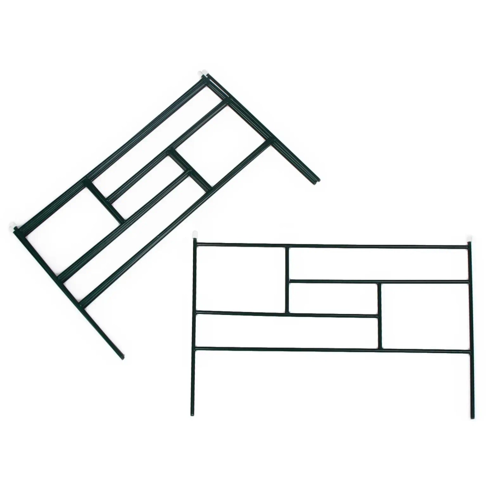 Заборчик садовый «Плитка» 45*67*335см (5 деталей)