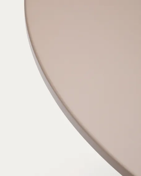 Уличный стол Sedalis Ø80 см, серо-коричневый