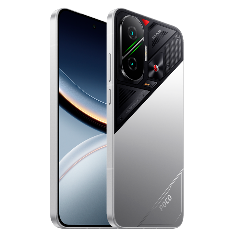 Смартфон Xiaomi Poco F7 12/256GB, Cyber Silver (Серебряный)