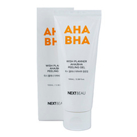 Отшелушивающий пилинг-гель для проблемной кожи с AHA и BHA кислотами Nextbeau Wish Planner AHA/BHA Peeling Gel 100мл