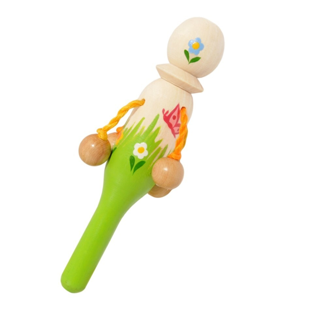 Погремушка Лялька окрашенная Вальда