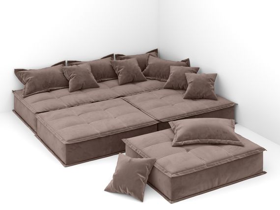 Диван кровать 1Б3М Negga Velutto 23