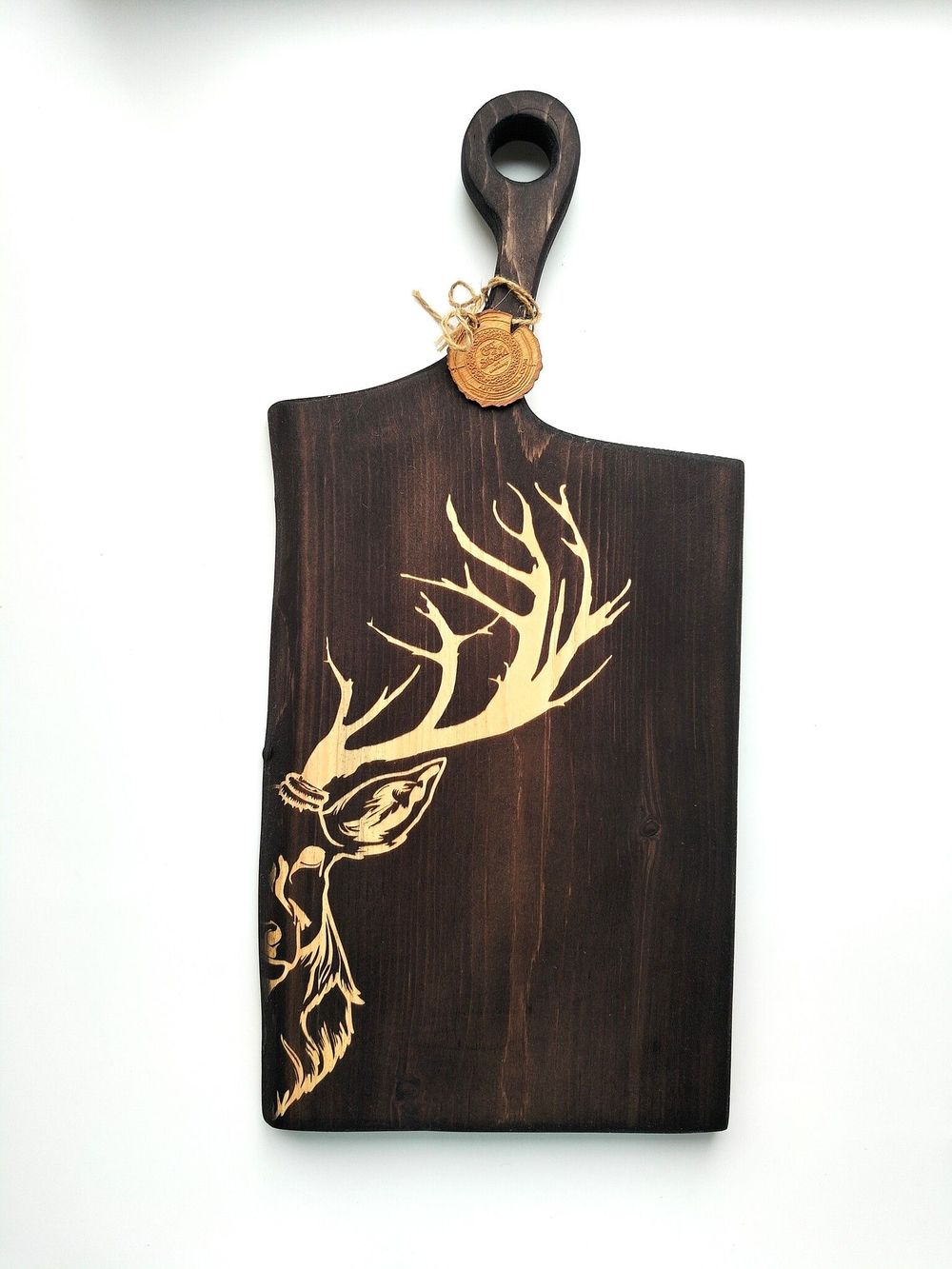 Разделочная доска из спила Сибирского кедра