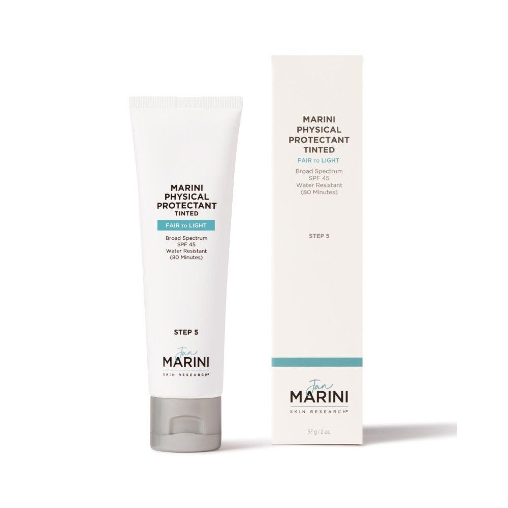 Jan Marini Physical Protectant Tinted Light Солнцезащитный крем с тональным эффектом с SPF 45, 57 мл