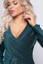 Платье "Кирстен" (изумруд) П7710 LT Collection (Акция)