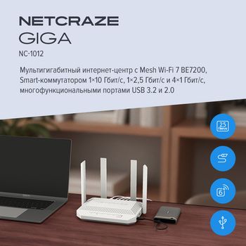 Netcraze Giga - каталог keenetic