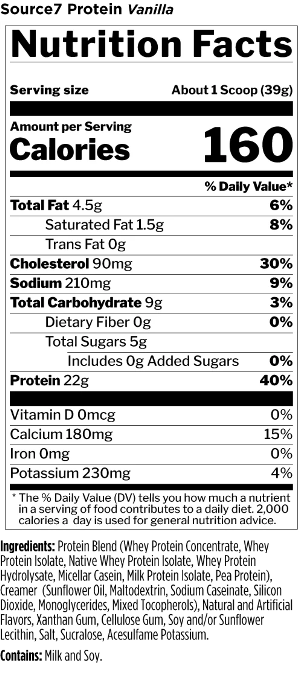 RULE ONE Source 7 Protein 900 g , Многокомпонентный Протеин