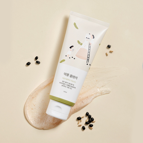 Round lab Soybean CLEANSER Пенка для умывания на основе соевых бобов