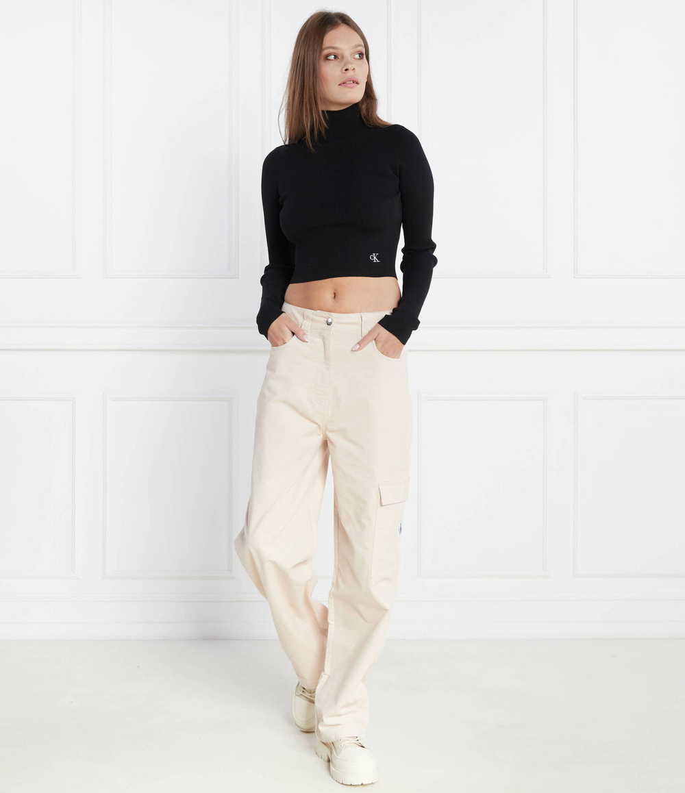 Гольф CALVIN KLEIN JEANS - черный(J20J222722)