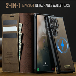 Чехол-кошелек CaseMe 2 in 1 MagSafe Samsung Galaxy S24 Ultra
