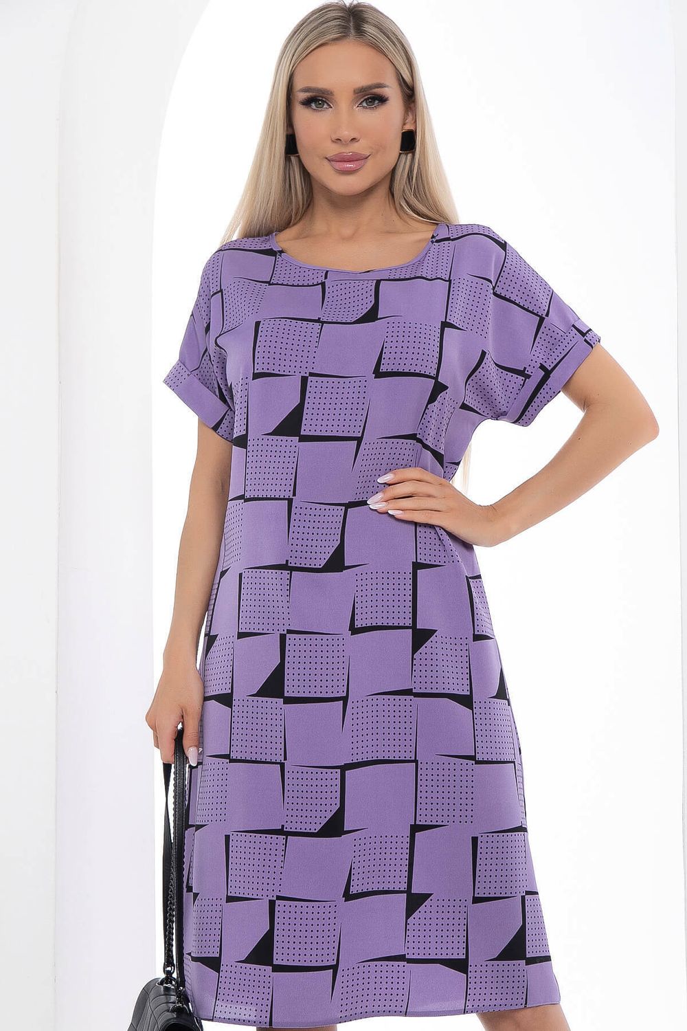 Платье "Бренди" (сирень) П8977 LT Collection (Акция)